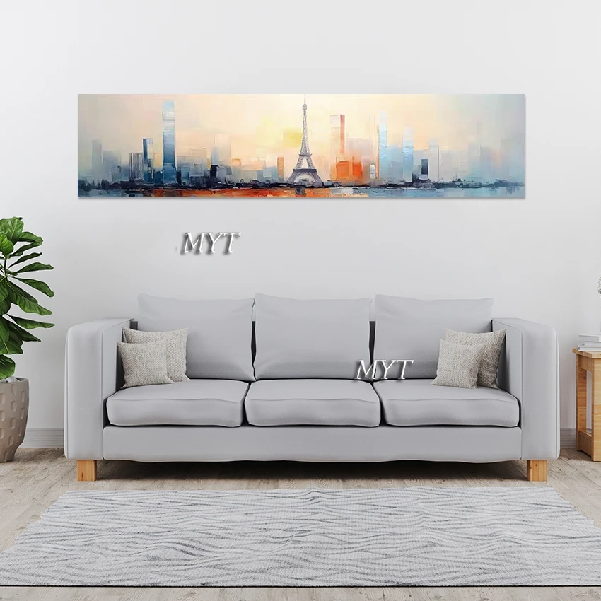 

High Quality Scenery Abstract Decor Paintings Canvas Handmade Artwork, Frameless, Acrylic Design Wall Picture For Sleeping Room