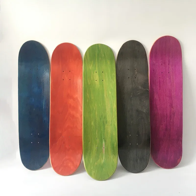 

7.75INCH 8.0INCH 8.25INCH 8.5INCH CANANDIAN MAPLES SKATEBOARD DECK 7 PLYS DYED COLOR MAPLES COLD PRESS BLANK DECK PRO QUALITY OE