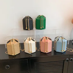 Fashionable Children Messenger Bag Pearl Handbag Mother Kids Bags for Girl Toddler Bags Solid Wallet Mochila Сумка Женская Sac