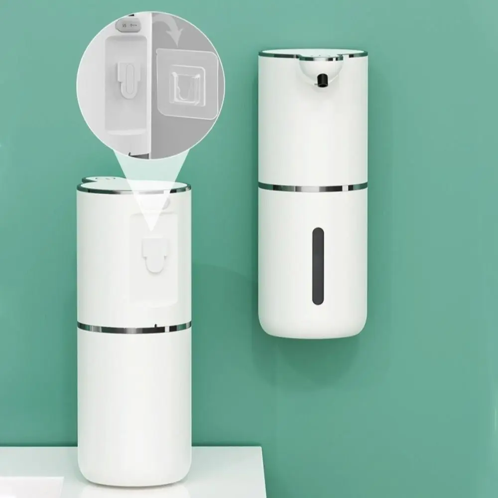 380 مللي موزع الصابون السائل الأوتوماتيكي الحائط قابلة للشحن موزع الصابون الرغوي حر اليدين موزع الصابون الكهربائي المطبخ