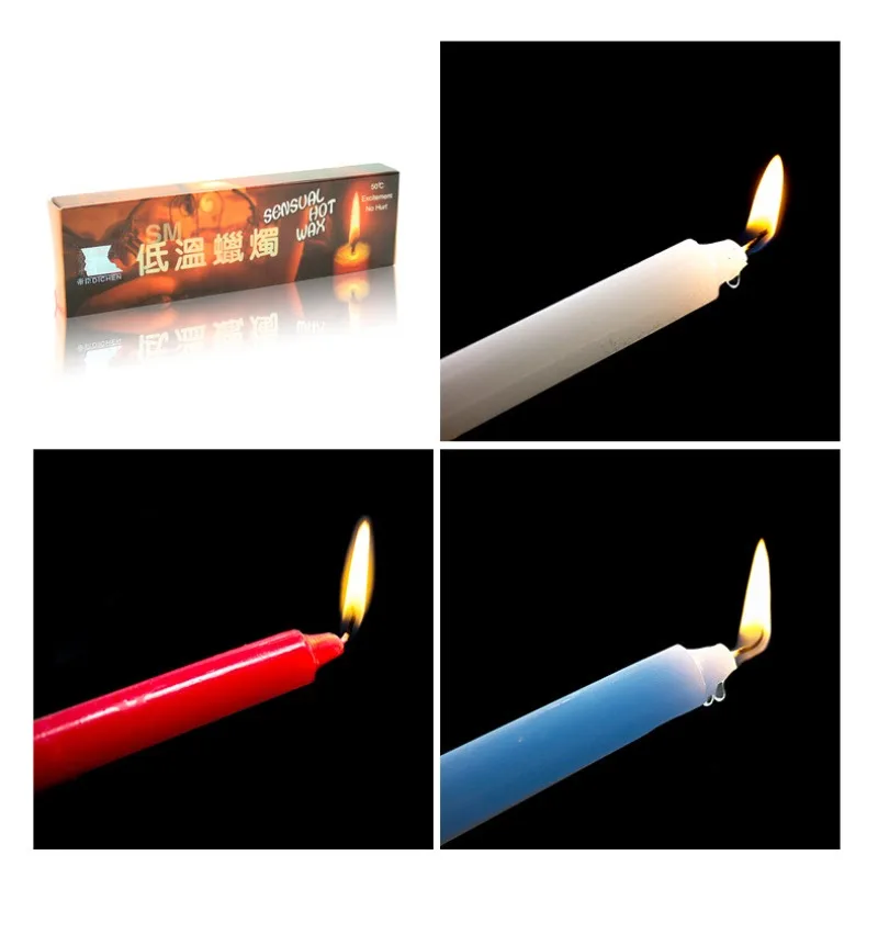 3PCS Adult Products BDSM Low Temperature Candle Sex Candles For Couples Relaxation Drip Candles Women Men Flirting Games SM Toys