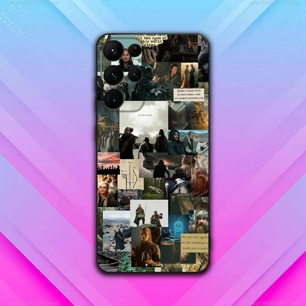 Film De L-Lords R-Rings Voor Samsung S30, S25, S24, S23, S22, S21, S20, Fe, Lite, 5G, Ultra, Plus, Zwart Telefoon Case Ultradunne