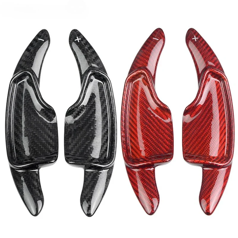 

Carbon Fiber Car Steering Wheel Shifter Paddle Suitable For Chevrolet Camaro Corvette C7 2016 2017 2018 2019 Car Accessories