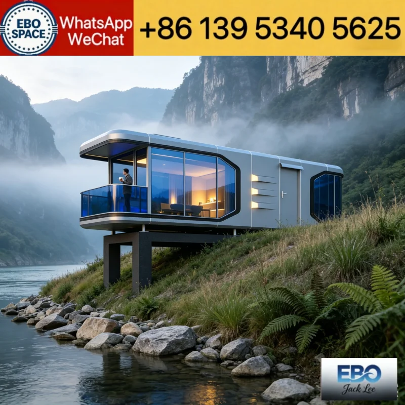 High Quality Expandable Container House Fold Out Prefab Tiny House Mobile Expand Home With Complete Interior For Holiday Villa