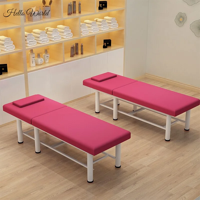 Nordic Logeerbed Folding Bed Stretcher Foot Massager Professional Aesthetic Bed Massage Lash Mueble Pedicure Tattoo Clinic