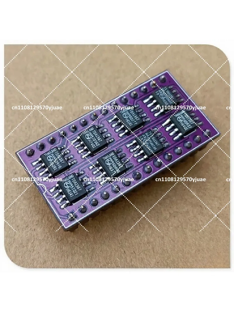 8 Parallel Direct Replacement TDA1541 TDA1541A Classic Audio Decoding IC Chip