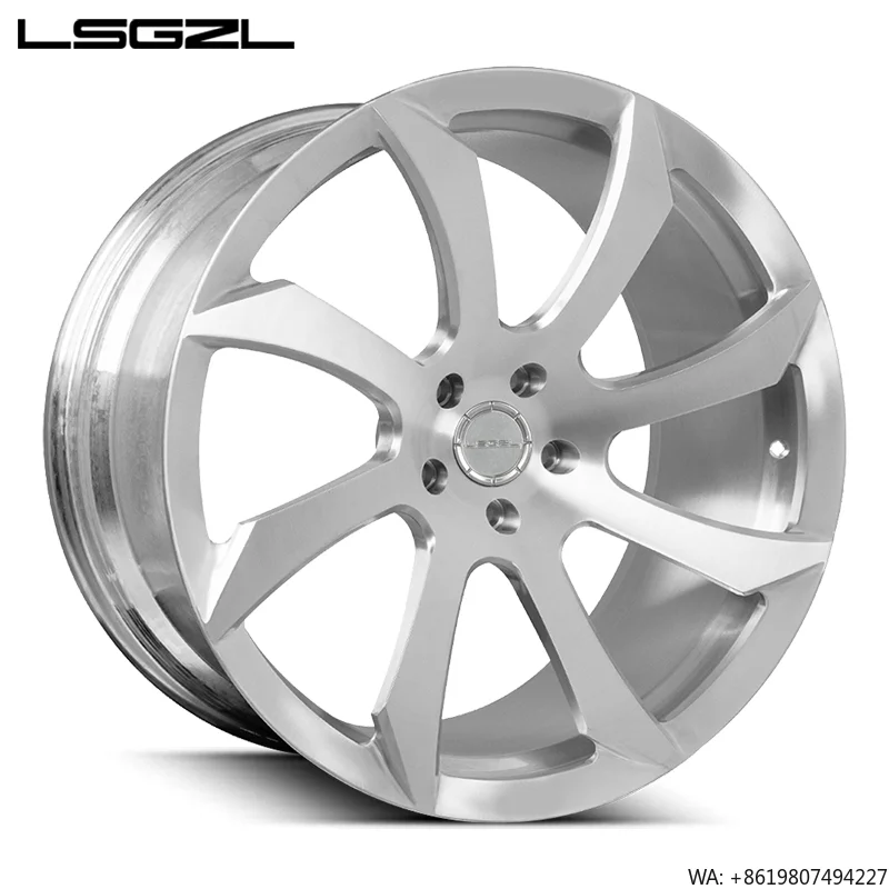 

lsgzl Forged Custom Made Alloy Rims Brush Silver 5x114.3 5x120 5x120 for 17 18 19 20 Inch Luxury Car Wheels