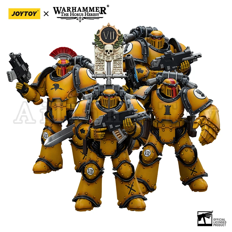 Joytoy รุ่น1/18ตุ๊กตาขยับแขนขาได้ The Horus heresy หมัดอนิเมะเรื่อง Legion MKIII