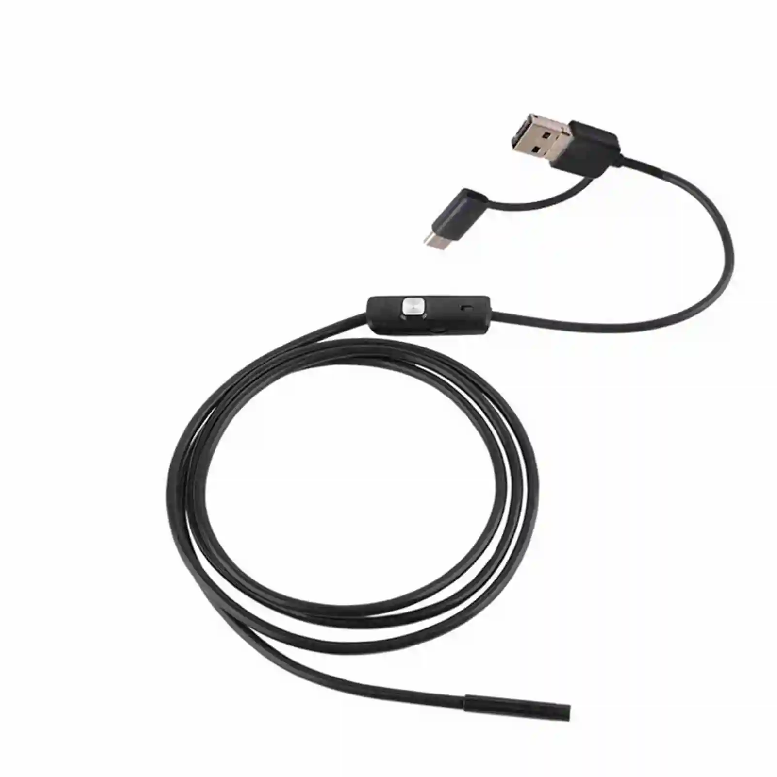 Industrial Endoscope Borescope Inspection Camera 6 LEDs IP67 Waterproof 3in1 USB Interface Endoscope for PC Android Smartphones