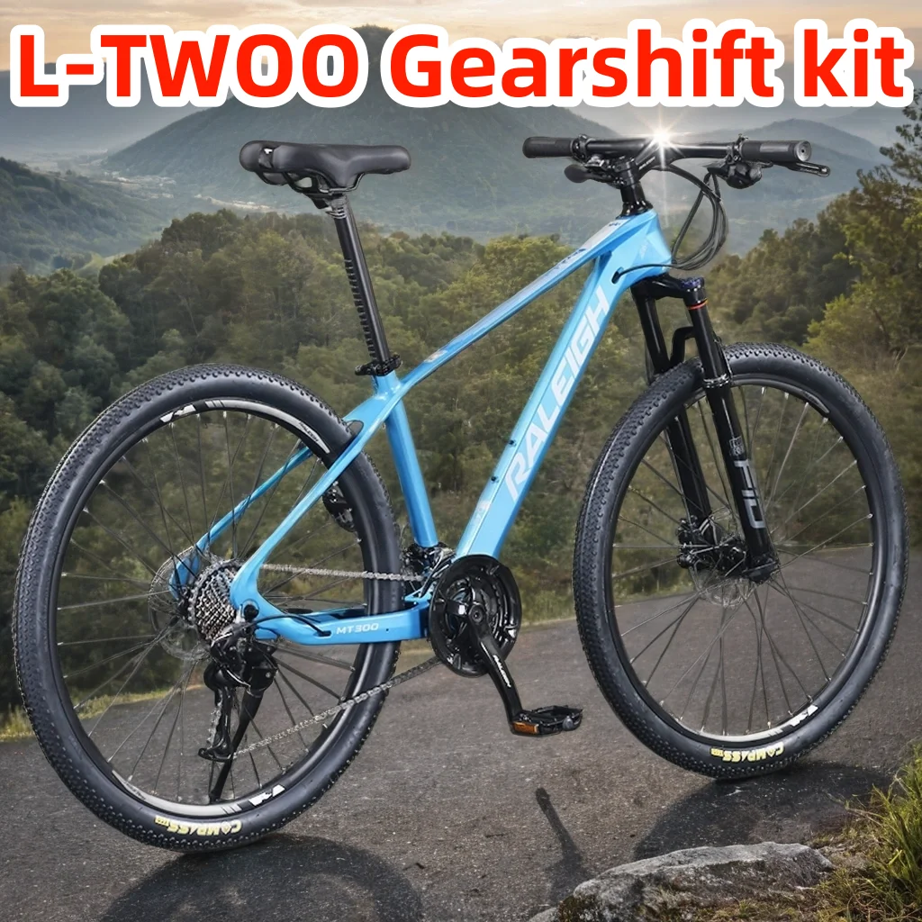 

Lightweight Mountain Bike 26/27.5-inch Magnesium Alloy Off-Road MTB Bicycle with Hydraulic Disc Brakes Lockable Fork Suspension