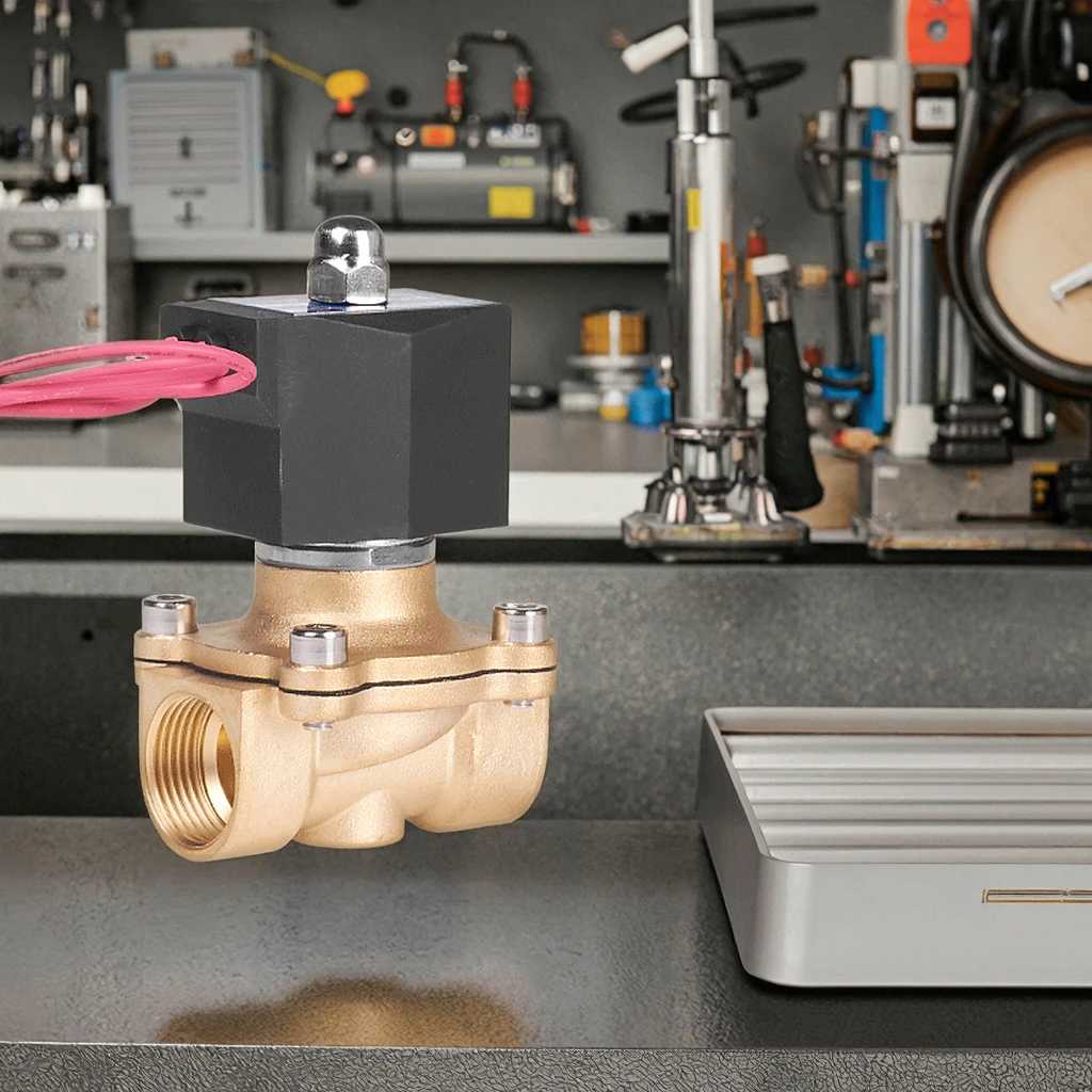 Smart Brass Solenoid Water Valve with Diaphragm Structure Wifi Remote Control on Mobile Phone Smart Valves Product