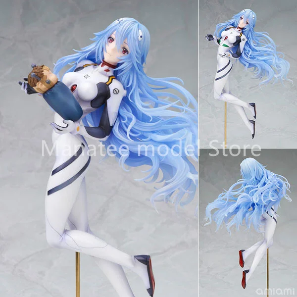 Alter Original Movie Shin Evangelion Rei Ayanami Long Hair Ver. 1/7 PVC Action Figure Anime Model Toys Collection Doll Gift