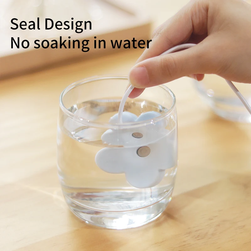 USB صغير محمول مع مرشح زهرة المرطب زجاجة ناشر رائحة ضباب صانع كول ميست الهواء المرطب لغرفة المكتب المنزلي #4