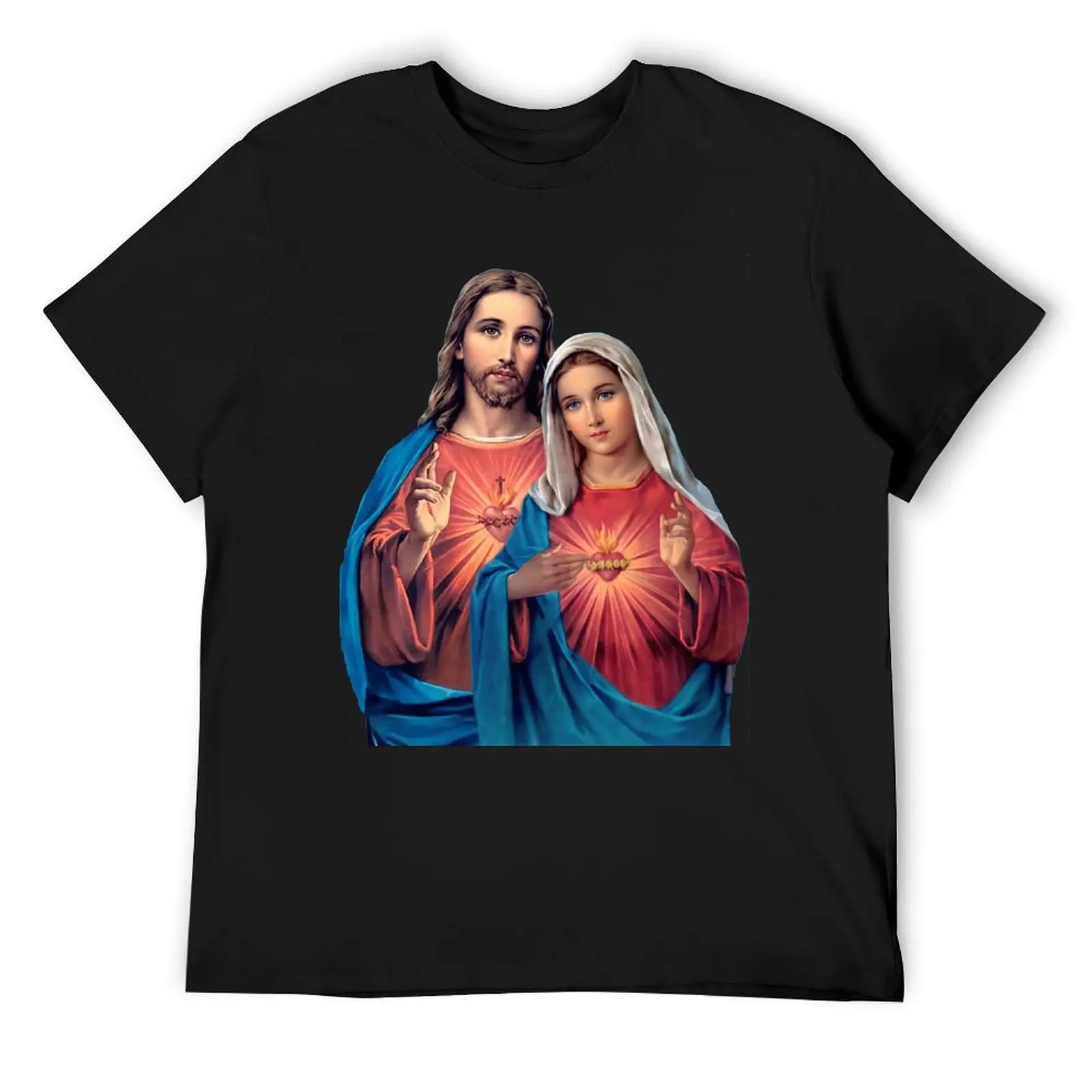 Twin Hearts Very Close Together - I (Jesus Top Tee Premium T-shirt Harajuku  Sport  Funny Novelty Aactivity Competition Eur Size