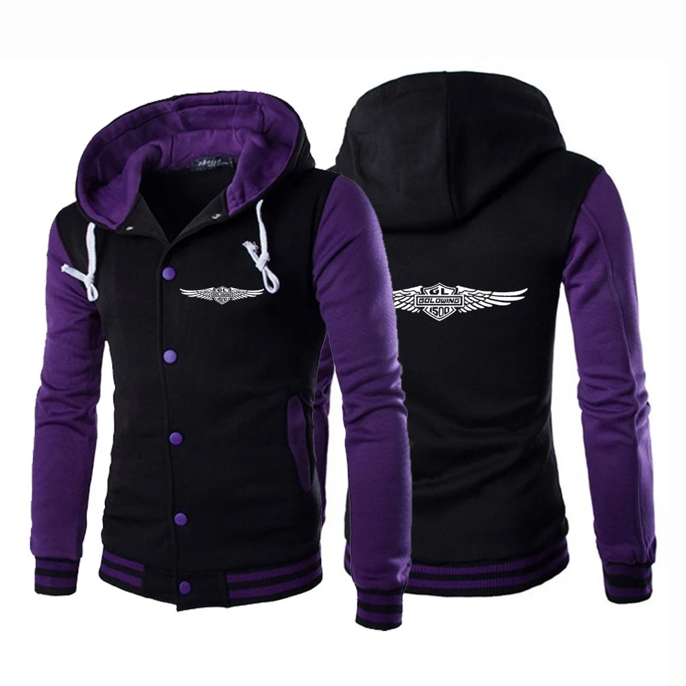 2024 Goldwing GL1800 GL1500 Japan Motocycles New Men Comfortable Casual Sweatshirts Jacket Coat Baseball Uniforms Tops