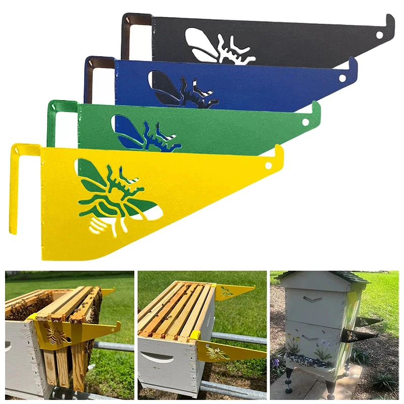 Beehive Inspection Bracket Stainless Steel Beehive Frame Perch Bee Hive Stand Beekeeping Starter Kit Frame Beekeeping Hive Stand