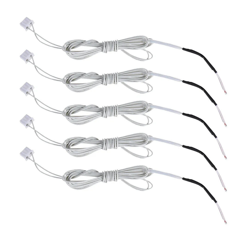 NTC pre-wired thermistor  most 3D printers heat bed & extruder. 100K ohm temperature sensor. 2P terminal for connecting.gadget