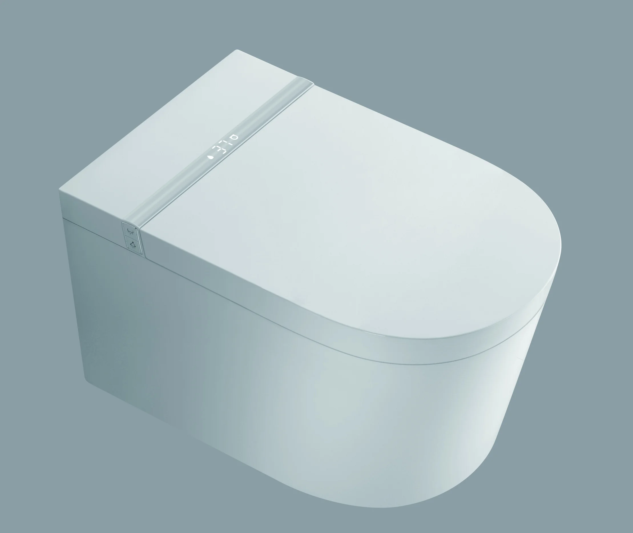 

Chaozhou Sanitary Ware Wall Hung Smart Toilet YCS021T Automatic Ceramic One Piece Bidet Set P-Trap Intelligent Luxury Ceramic