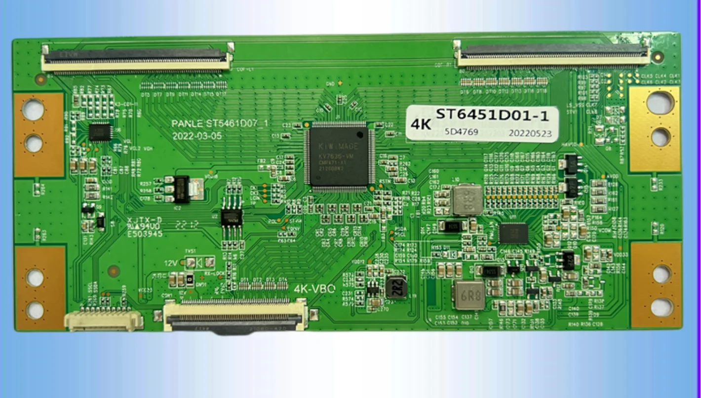ST6451D01-1-C-4 for TCL 65A730U T Con Board Display Card for TV T-Con Board Equipment for Business TCon Board ST6451D01 1 C 4