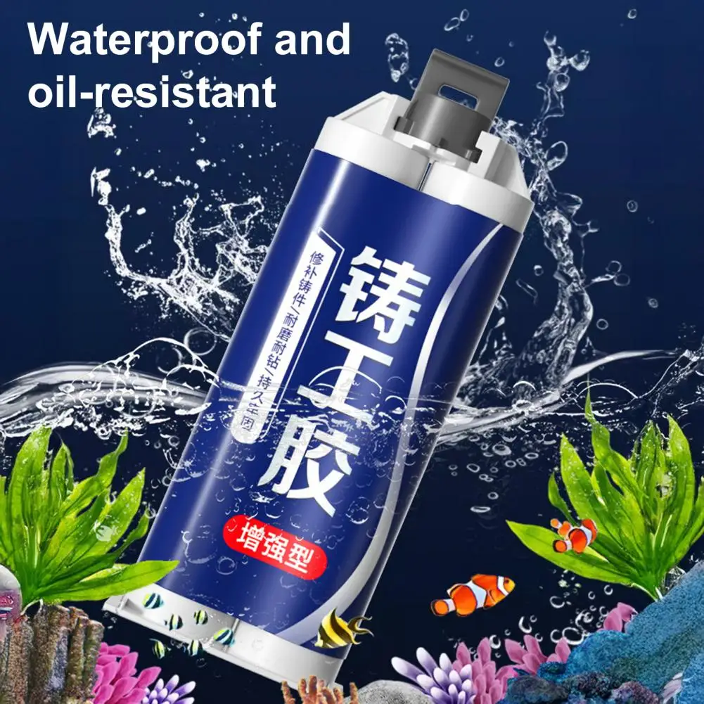 

Литейный клей Долговечный ремонт литья Высокопрочная паста для ремонта металла для сильного склеивания Термостойкая для длительного действия