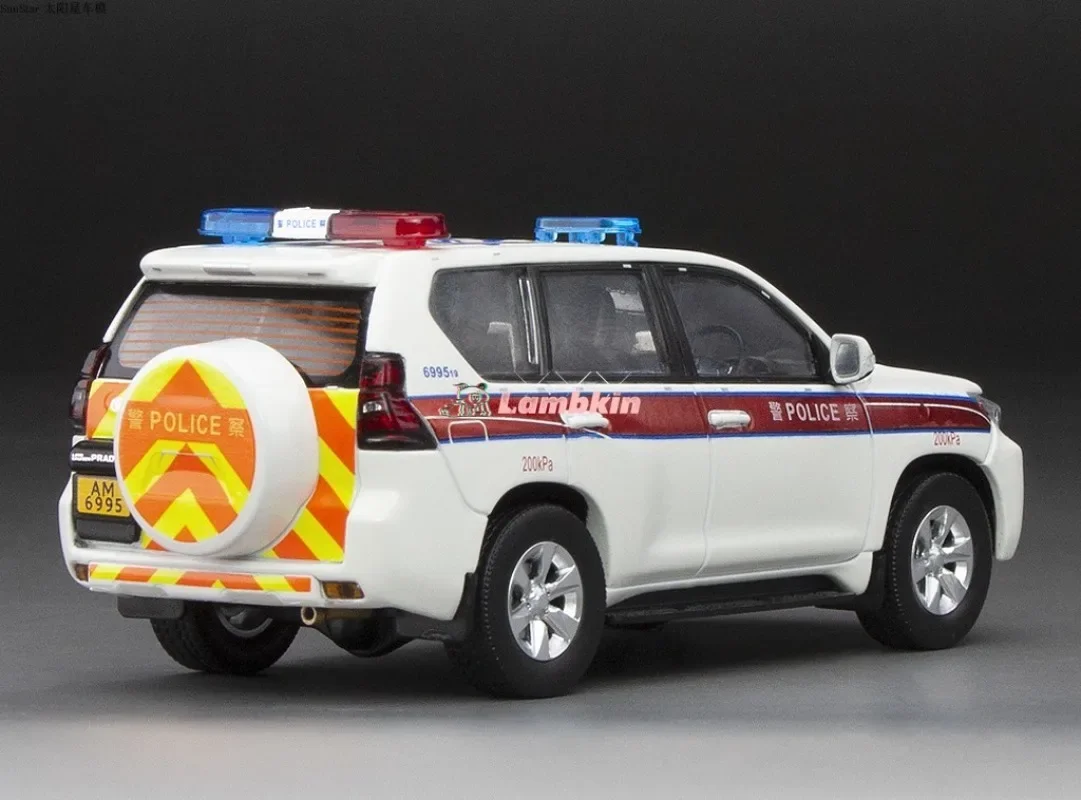 Vitesse 1:43 For Auto Model Car toyot Land Cruiser Prado 2018 - Hong Kong Police Car