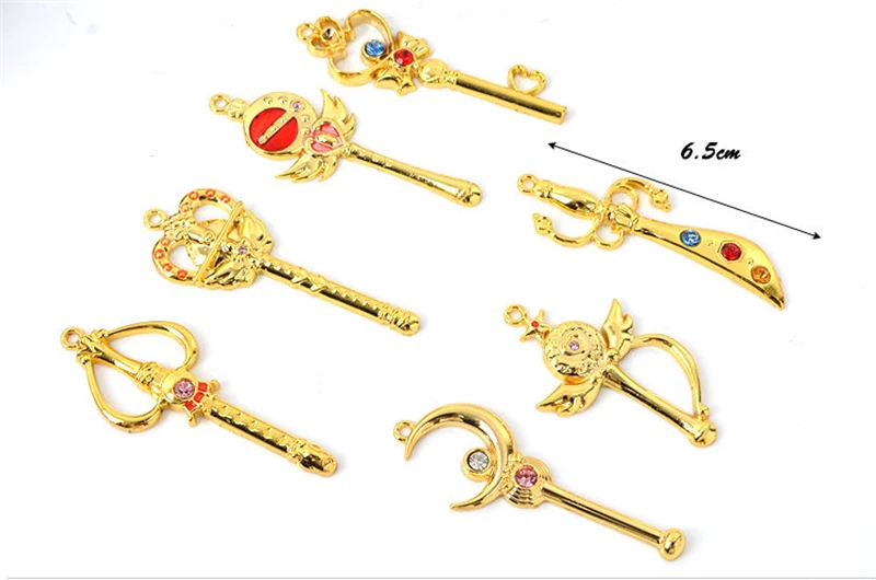 بحار القمر القلائد بحار الزئبق المريخ المشتري فينوس أورانوس نبتون بلوتو زحل المعادن قلادة المعلقات الشكل سلاح مجموعة #3