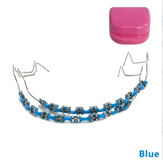 Colorful Fashion Braces Decorative Chain, Multi-Color Oral Braces Ornament, Universal Orthodontic Braces Fashion Decoration