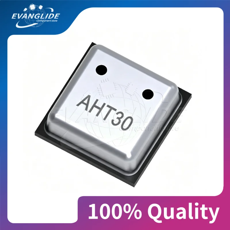 2 PCS/LOT AHT30 DFN-6 Integrated High-Precision Temperature and Humidity Sensor Module