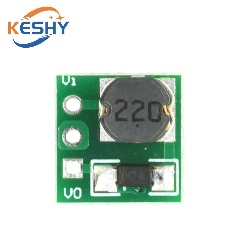 0,9–5 V bis 5 V DC-DC-Aufwärts-Leistungsmodul, Spannungs-Boost-Konverterplatine, 1,5 V, 1,8 V, 2,5 V, 3 V, 3,3 V, 3,7 V, 4,2 V bis 5 V