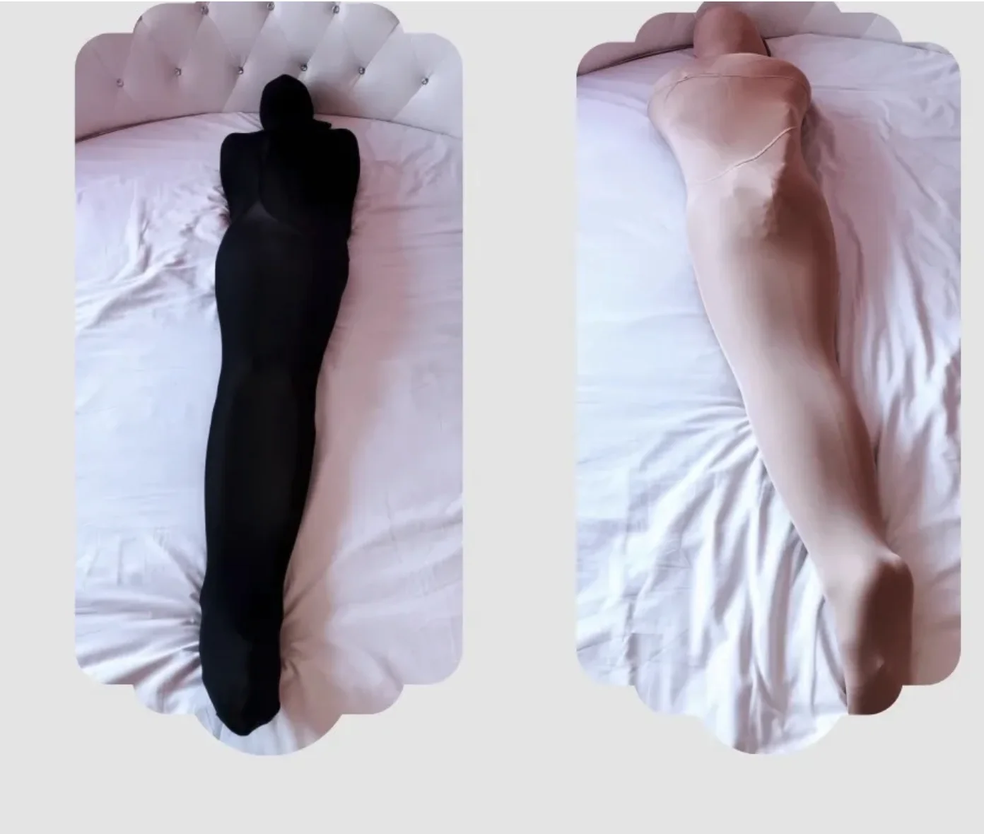 

Tight Full Body Stockings Sleeping Bag Mummy Bondage Pullover Oily One-piece One-piece All-inclusive Tights Men's Socks