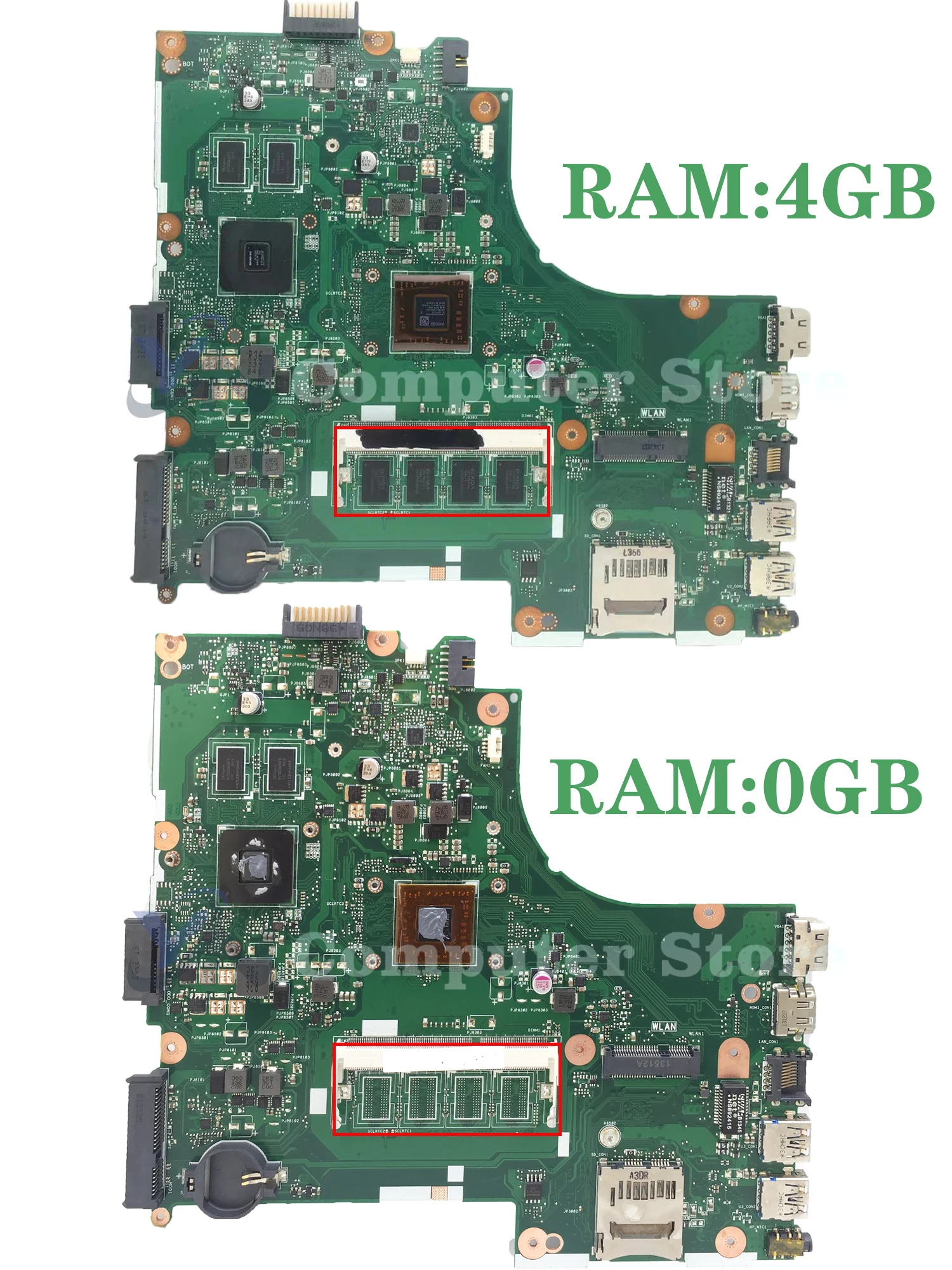 Материнская плата X450EP для ноутбука ASUS X450E X450EP X450 X450EA материнская плата с процессором AMD 0 ГБ/2 ГБ/4GB-RAM UMA/PM 100% ТЕСТ ОК