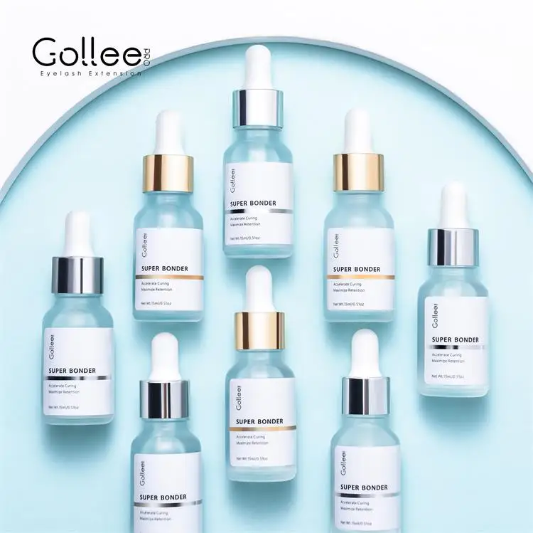 Gollee 15ml Super Bonder Fixiermittel für Wimpernverlängerung, Geeignet für Alle Wimpernverlängerungskleber, Hilft bei der Wimpernklebung für Wimpern-Make-up – Detail 14