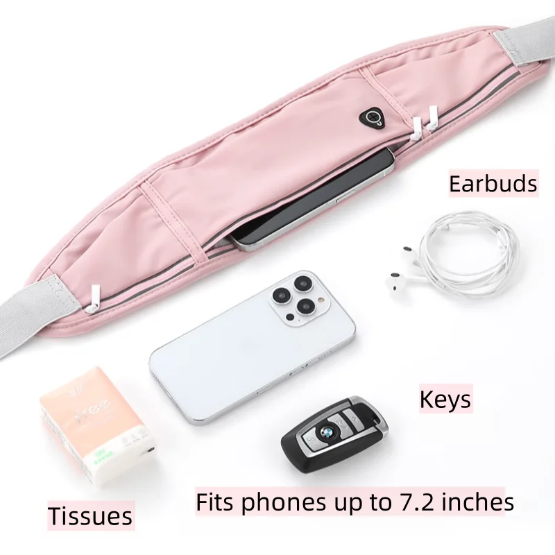 Running Phone Waist Bag  Fitness Pouch  Invisible Waist Belt  Suitable For Outdoor  Morning Runs Lightweight Outdoor Sports Wais