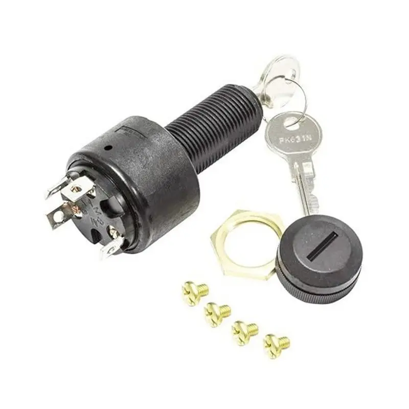

MP41040 Ignition Key Switch MP41030 MP41040 Ignition Key Switch Accessory-Off-Run-Start For Sierra Marine MP41030