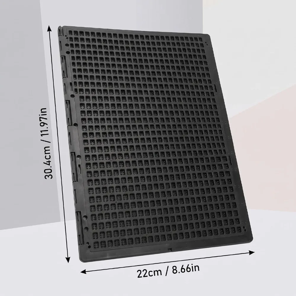 27 Lines 30 Cells Black Braille Writing Slate 27 Lines 30 Cells Thickened Structure Braille Fingerboard Sturdy Build