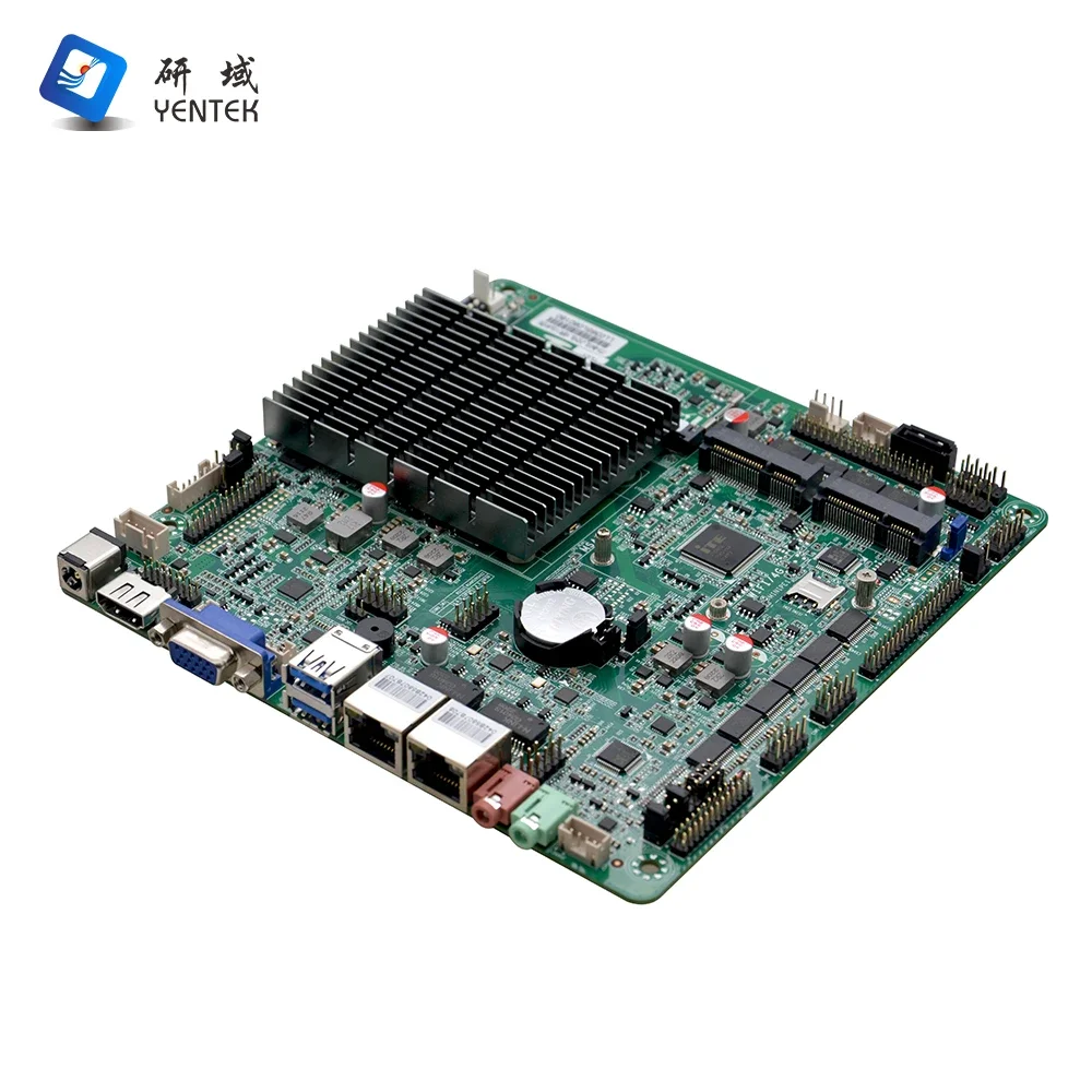 프로세서 셀러론 J4125 쿼드 코어 DDR4 VGA HD LVDS 2 LAN 10 RS232 COM 내장형 미니 ITX 마더보드 썸네일 5