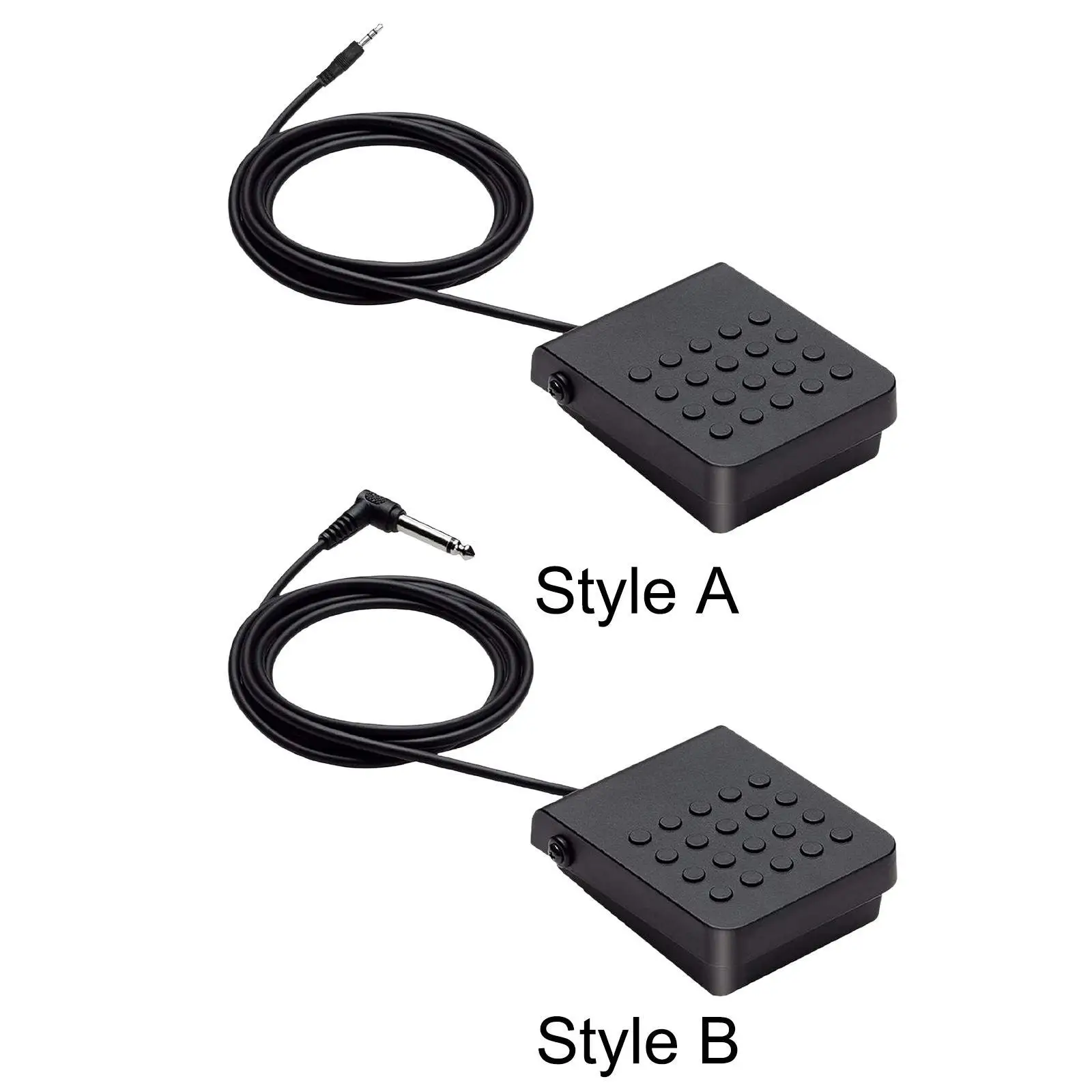 Pedal de Piano electrónico, accesorios para instrumentos musicales, Pedal de apoyo compacto antideslizante resistente para teclado, Pianos eléctricos