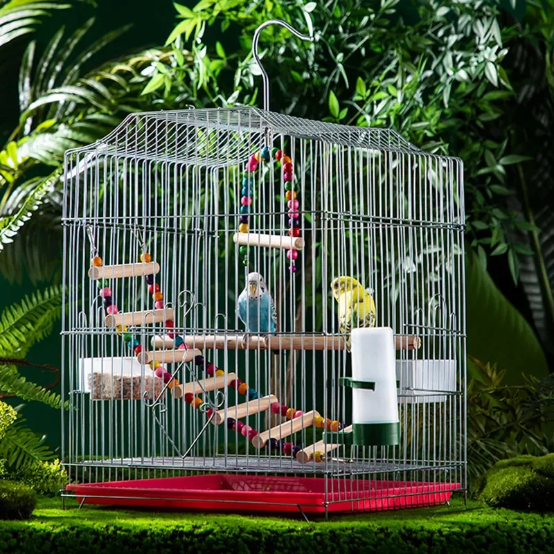 Hammocks Fences Bird Cages Nests Mini Parrot Nest Playground Garden Canary Bird Cages Decoration Pajaros Jaula Bird Supplies