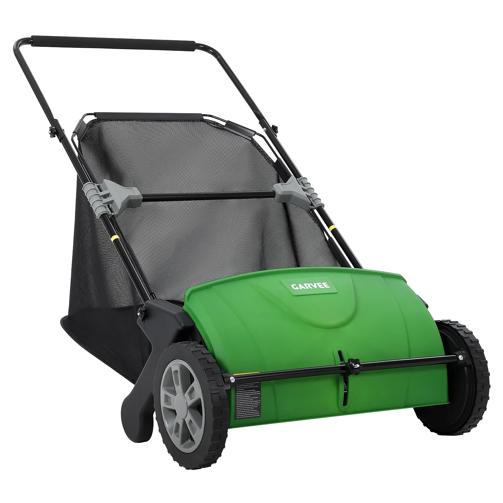 Floor Scrubber Machine Walk Behind - 21 Inch Push Lawn Sweeper Manual