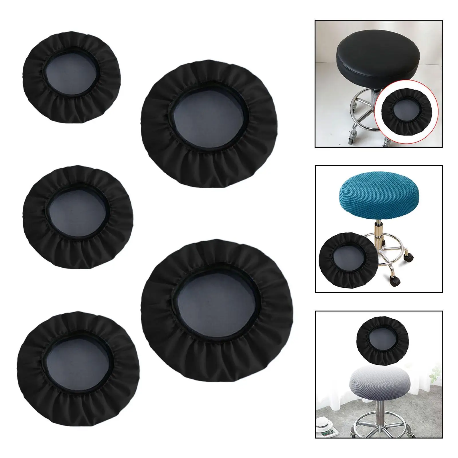 Funda para taburete de Bar, funda de cojín, funda elástica resistente a la belleza para silla de Bar