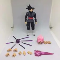 New Dragon Ball SHF Black Goku Zamasu Pink Joint‑Movable Action Figure, Anime Collectible Figurine Model Desktop Decoration Gift 6