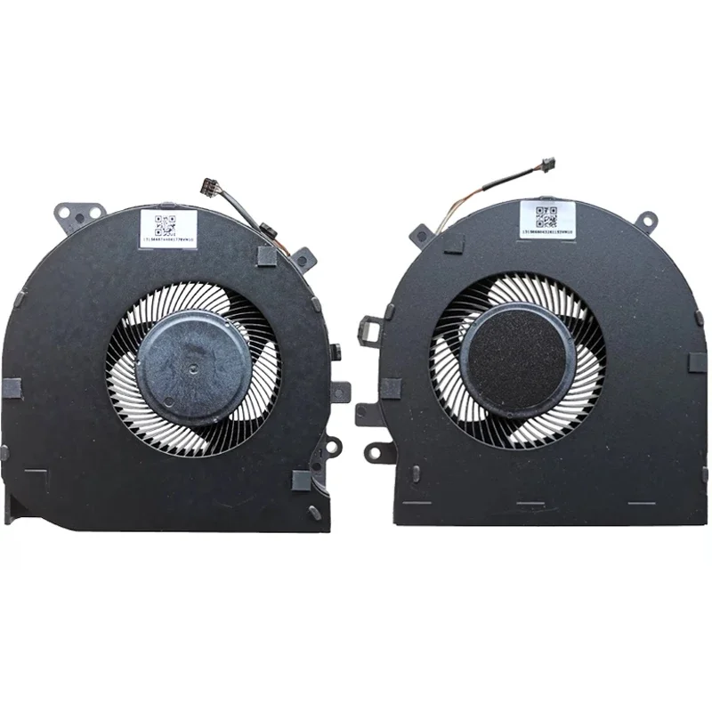 NEW Laptop CPU Cooling Fans For Razer Blade 15 RZ09-0270 RZ09-3009 E97 02705E76 GPU DFS5K121142621 FLK7 FL6S 0300 0328 0369 0410