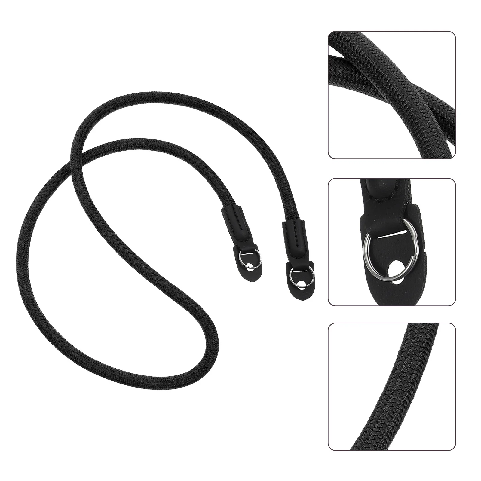 

Elastic Camera Shoulder Strap Microfiber Neck Rope Strong Load-Bearing Capacity Suitable Length Most Cameras Camcorders