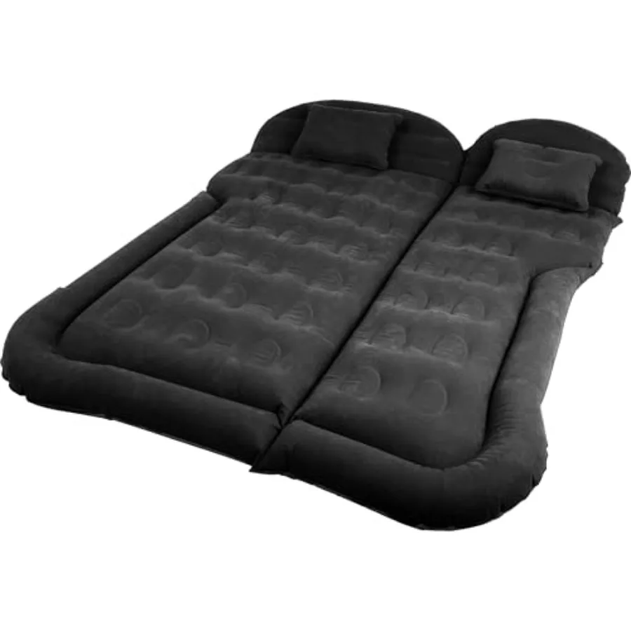 

Inflatable Mattress - Car Air Mattress for SUV or Tent with Aux Outlet Pump and 2 Inflatable Pillows - Car Camping Gear Outdoor
