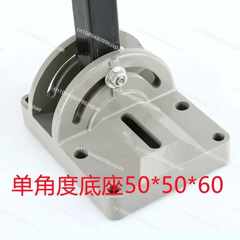 6E3X Water Drilling Rig Base Inclined Hole Adjustable Angle Foot Accessories Universal
