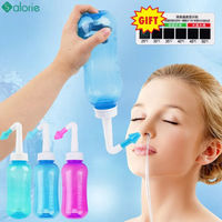 300ml / 500ml Nasal Irrigator Waterpulse Nasal Wash Cleaner Rinse Bottle Adults Nose Neti Pot Avoid Allergic Rhinitis Sinusitis