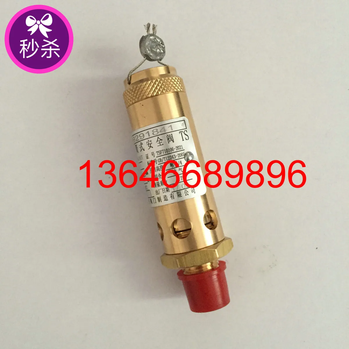 Spring Type Safety Valve for Air Compressor 99291841