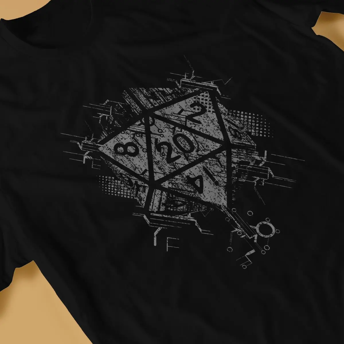 تي شيرت فريد من نوعه وجنسي D20 ، تي شيرت كاجوال لألعاب DnD ، أشياء صيفية للرجال والنساء