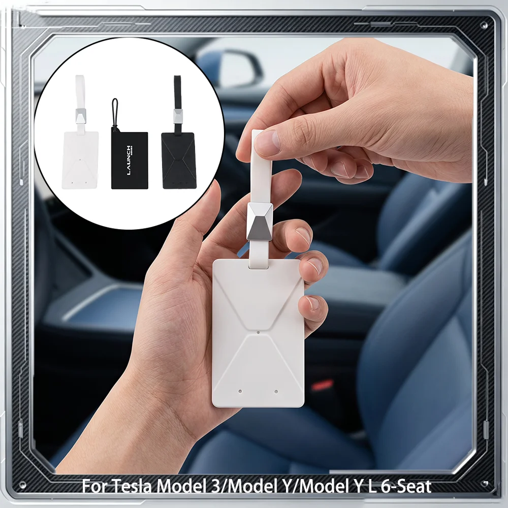 1Pc Soft TPE NFC Key Card Protective Case Anti-Drop Key Card Holder For Tesla Model 3 Highland Model Y Juniper EV Accessories