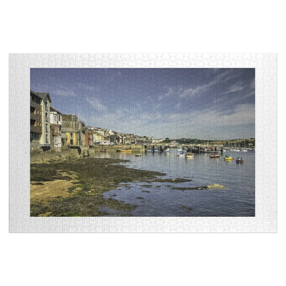 Falmouth Quayside Jigsaw Puzzle Personalized Gifts Adult Wooden Puzzle